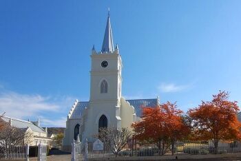 Dutch Reformed Church and Hall, Prince Albert, Karoo, Western Cape
